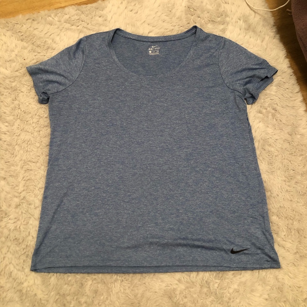 Blue Nike Dri-Fit Shirt